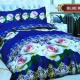 Sprei Bonita Blue Rose 3D