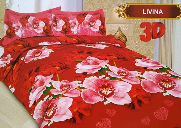 Sprei Bonita Livina 3D
