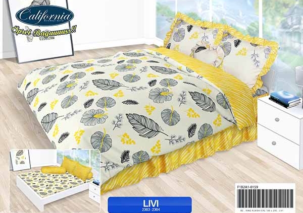 Sprei California Livi