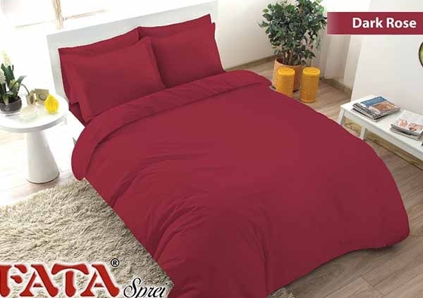Sprei Fata Dark Rose