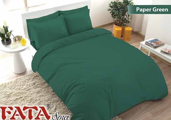 Sprei Fata Paper Green
