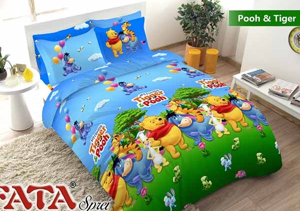 Sprei Fata Pooh & Tiger