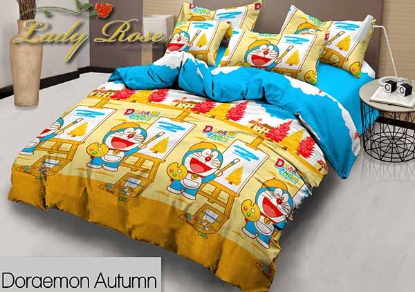 Sprei Lady Rose Doraemon Autumn