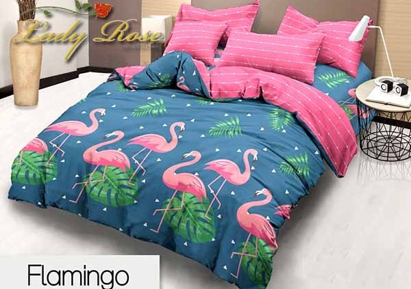 Sprei Lady Rose Flamingo