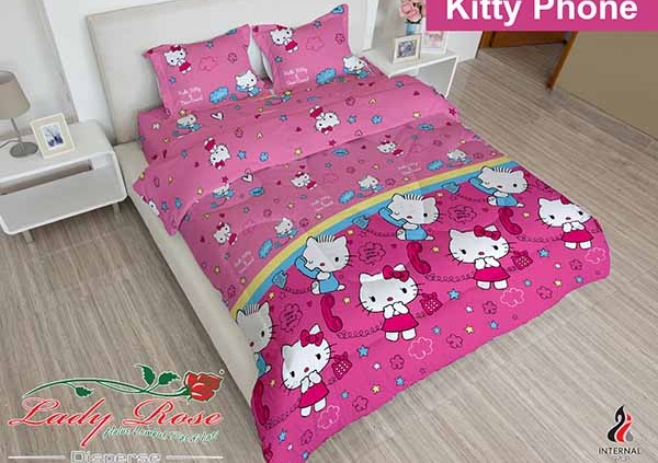 Sprei Lady Rose Kitty Phone