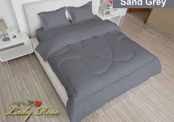 Sprei Lady Rose Sand Grey