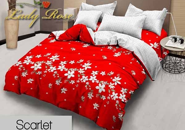 Sprei Lady Rose Scarlet