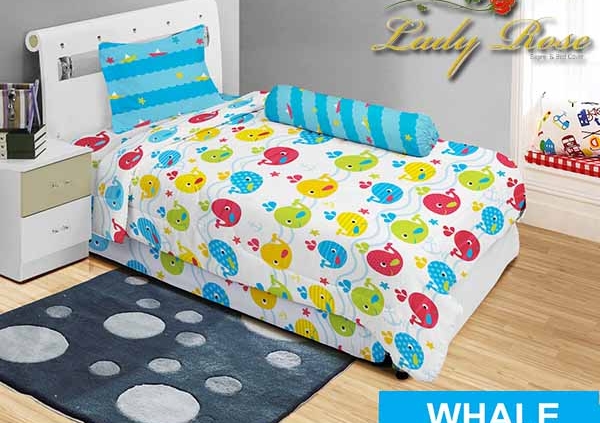 Sprei Lady Rose Whale