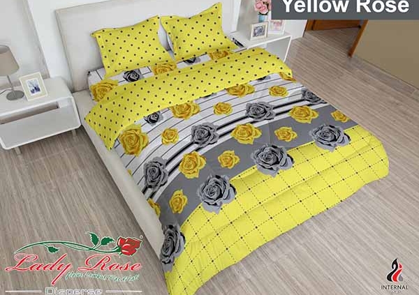 Sprei Lady Rose Yellow Rose