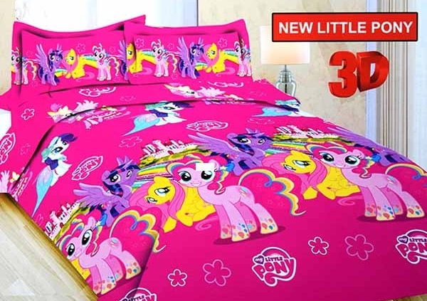Sprei New Little Pony 3D