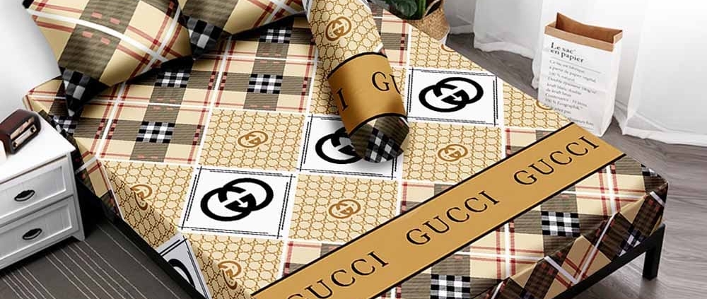 Sprei Monalisa Premium Gucci Ivory