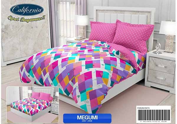 Sprei California Megumi