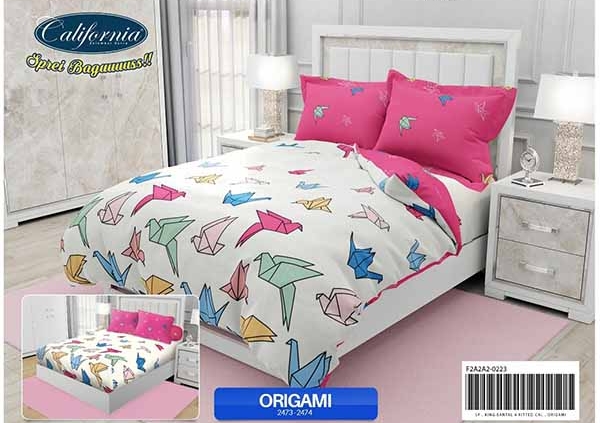 Sprei California Origami