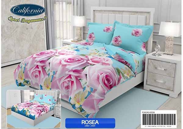 Sprei California Rosea