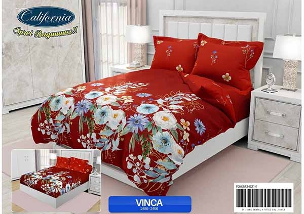 Sprei California Vinca