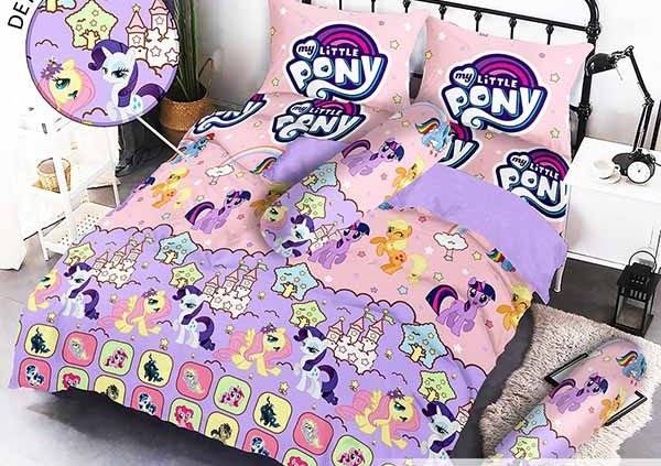 Sprei Monalisa Premium Pony Castle