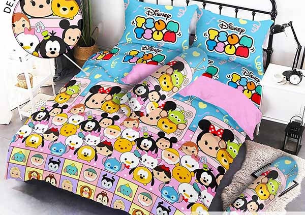 Sprei Monalisa Premium Tsum Tsum Show