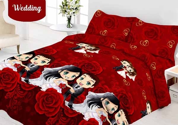 Sprei Vito Wedding