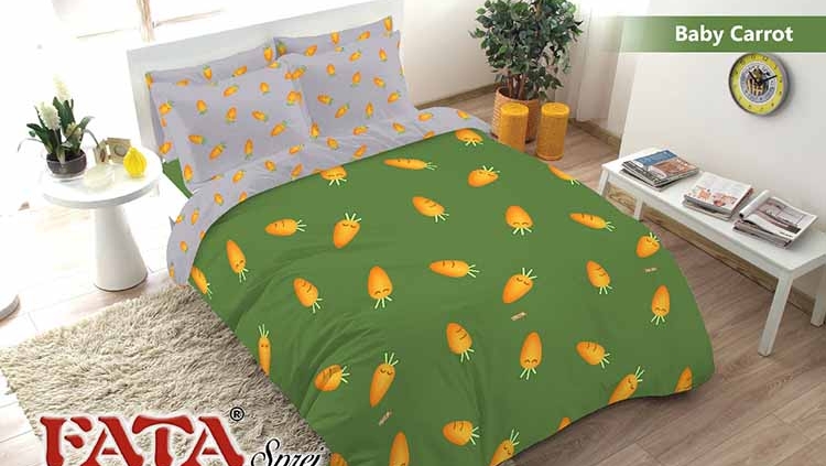 Sprei Fata Baby Carrot