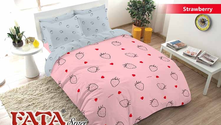 Sprei Fata Strawberry