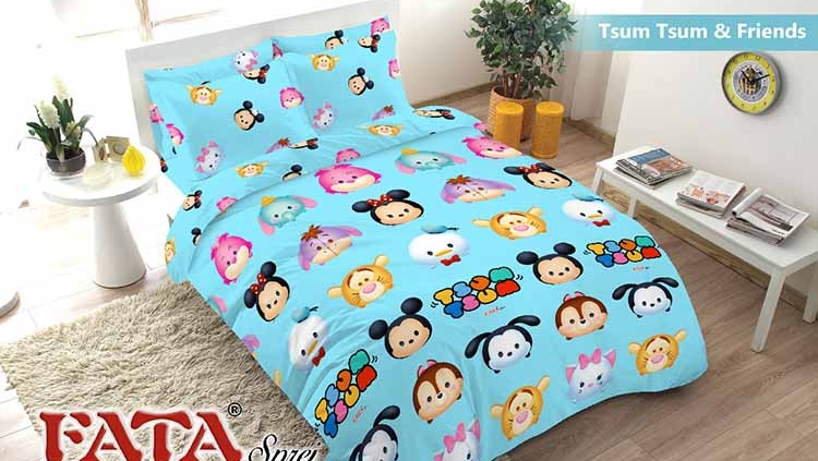 Sprei Fata Tsum Tsum & Friends