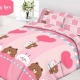 Sprei Vito Pinky Love