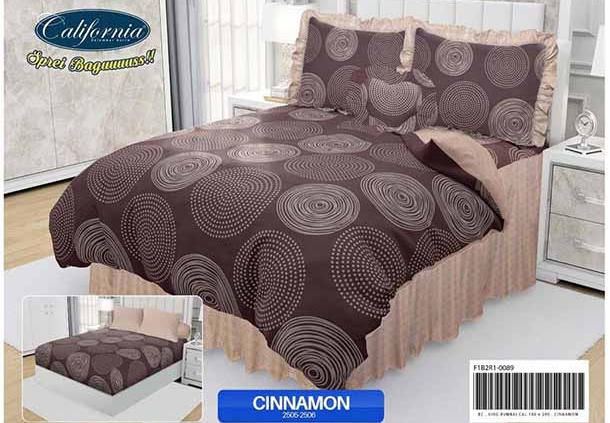 Sprei California Cinnamoon