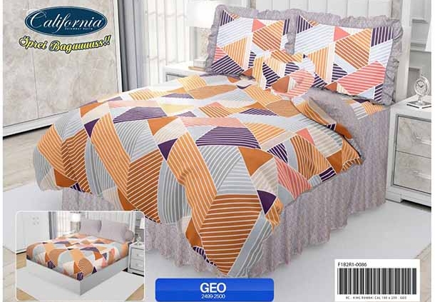 Sprei California Geo