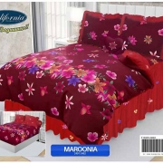 Sprei California Maroonia