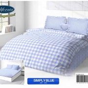 Sprei California Simply Blue