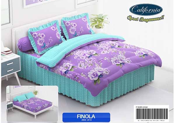 Sprei California Finola