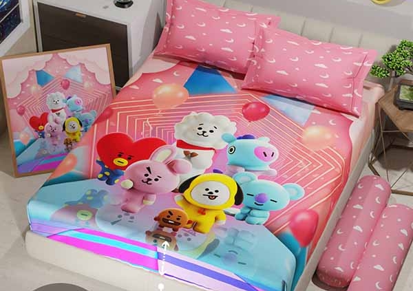 Sprei Michio BT21 Show