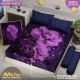 Sprei Michio Floral Purple