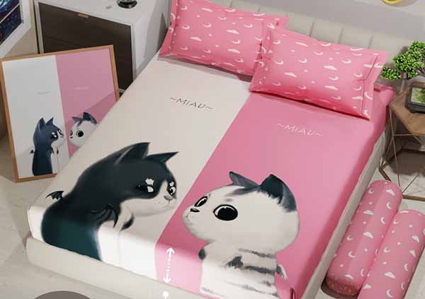 Sprei Michio Miau