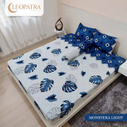 Sprei Cleoparta Monstera Light